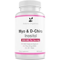 Adora Organics Myo & D-Chiro Inositol 2050mg 120 Cápsulas